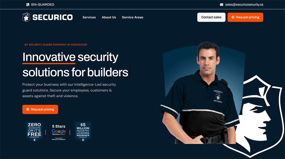 Vancouver business website design